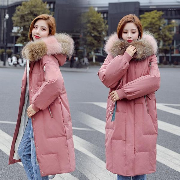 2020 new women's long thick thick big fur collar korean sister down jacket women's fashion sweet style jacket women coats1, Black
2020 new women's long thick thick big fur collar korean sister down jacket women's fashion sweet style jacket women coats1, Black