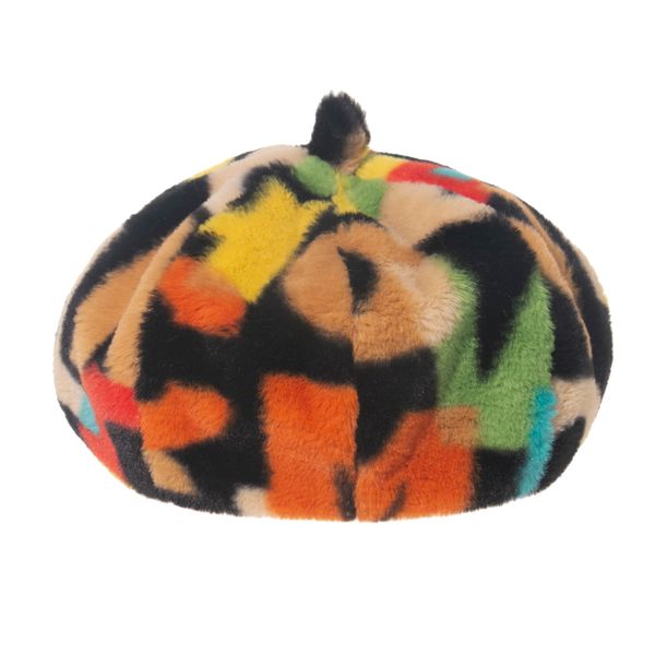 foxmother new fashion lady faux fur rainbow letter pattern berets hats caps women winter gorros mujer 201026, Blue;gray
foxmother new fashion lady faux fur rainbow letter pattern berets hats caps women winter gorros mujer 201026, Blue;gray