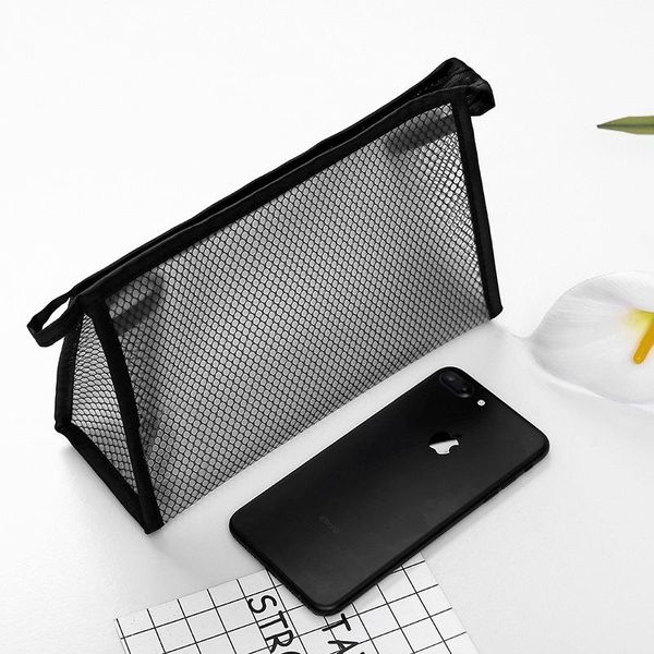 transparent grid cosmetic bag large capacity shower wash toilet bag organizer pouch portable travel bags for women
transparent grid cosmetic bag large capacity shower wash toilet bag organizer pouch portable travel bags for women