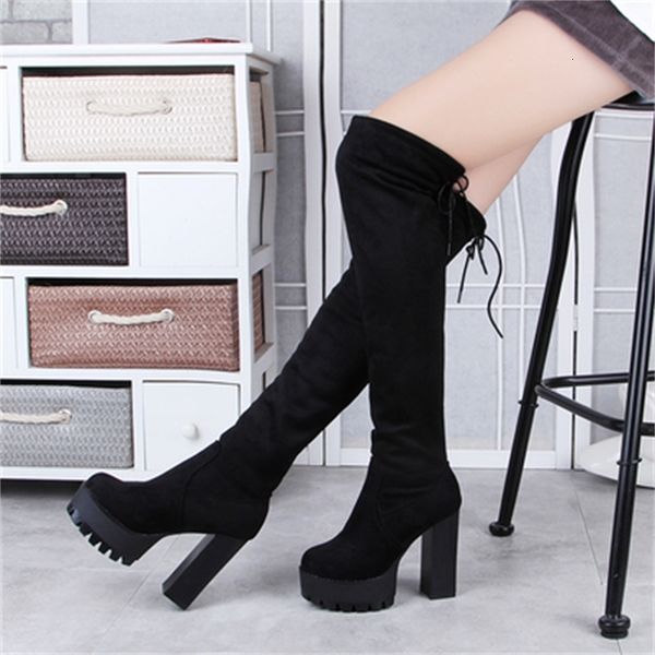 2021 new autumn leather on the knee female thigh high mujer black boots 9n0e 
2021 new autumn leather on the knee female thigh high mujer black boots 9n0e