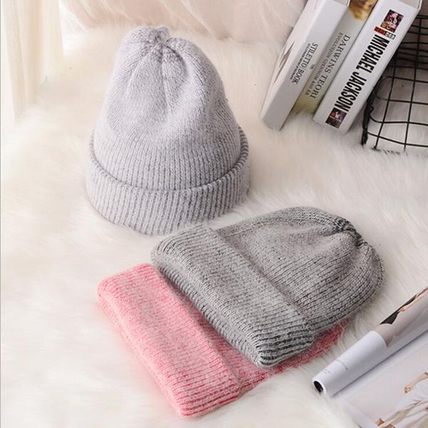 autumn winter warm ear protection rabbit wool curled woolen hats men and women retro solid color thick knitted caps, Blue;gray
autumn winter warm ear protection rabbit wool curled woolen hats men and women retro solid color thick knitted caps, Blue;gray