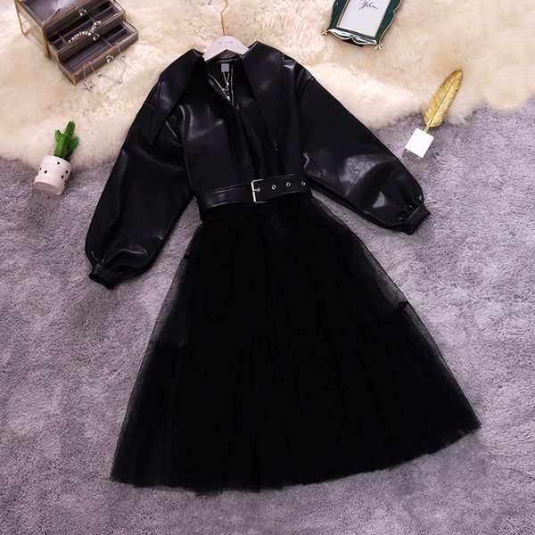 ladies temperament pu leather stand collar lantern sleeves waist stitching mesh long windbreaker female 2019 autumn new 1028, Tan;black
ladies temperament pu leather stand collar lantern sleeves waist stitching mesh long windbreaker female 2019 autumn new 1028, Tan;black