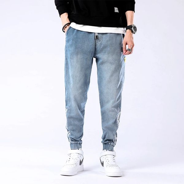 new arrivals fashion casual blue harem jeans denim trousers for men, Black
new arrivals fashion casual blue harem jeans denim trousers for men, Black