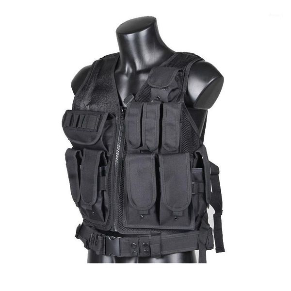 hunting jackets outdoor tactical vest camouflage body armor sports wear army swat molle vests 1, Camo;black
hunting jackets outdoor tactical vest camouflage body armor sports wear army swat molle vests 1, Camo;black
