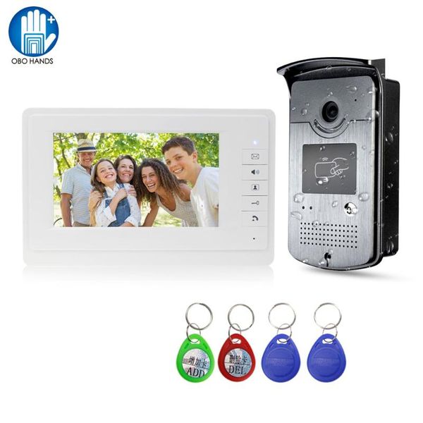 wired video intercom system door phone doorbell rainproof outdoor camera with 7inch monitor display high-definition for home use
wired video intercom system door phone doorbell rainproof outdoor camera with 7inch monitor display high-definition for home use