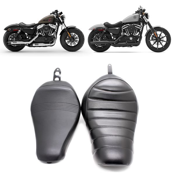 motorcycle leather driver front solo seat for harley sportster xl 883 1200 forty eight 2016-2019
motorcycle leather driver front solo seat for harley sportster xl 883 1200 forty eight 2016-2019