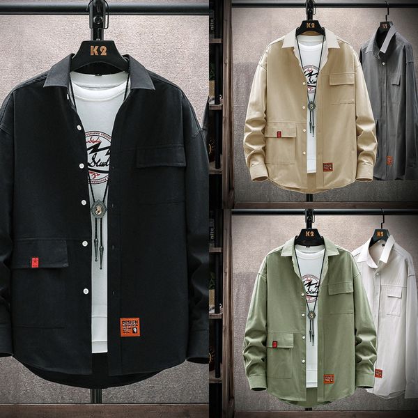 осень 2020 новый мужской длинный рукав top shirtshirt shirtcotton тенденция случайная работа рубашка классическая отворотом мужская верхняя, Blue
осень 2020 новый мужской длинный рукав top shirtshirt shirtcotton тенденция случайная работа рубашка классическая отворотом мужская верхняя, Blue
