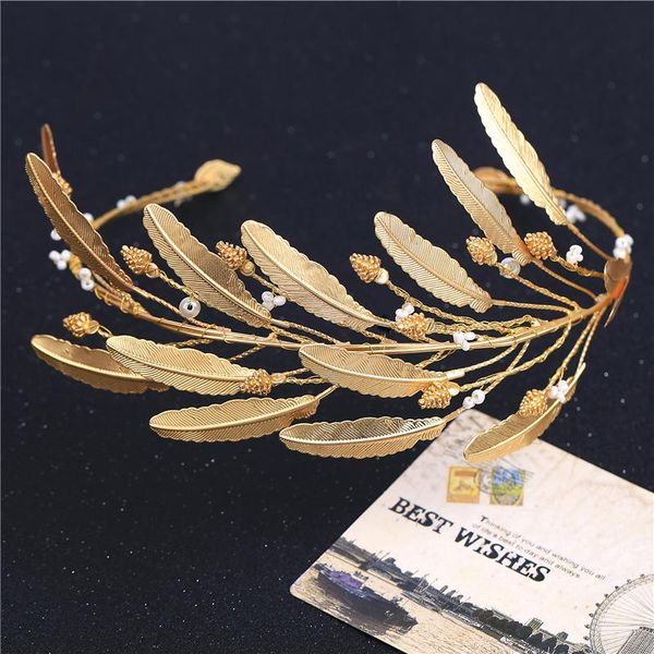 hand-end handmade gold baroque leaves pearl brides headwear flower bridal headbands evening hair accessories for women jewelry, Golden;silver
hand-end handmade gold baroque leaves pearl brides headwear flower bridal headbands evening hair accessories for women jewelry, Golden;silver