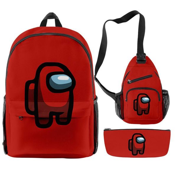 new arrival backpack 3 piece set among us impostor teenager boys girls students scholol bags women men casual outdoor streetwear travel bag
new arrival backpack 3 piece set among us impostor teenager boys girls students scholol bags women men casual outdoor streetwear travel bag