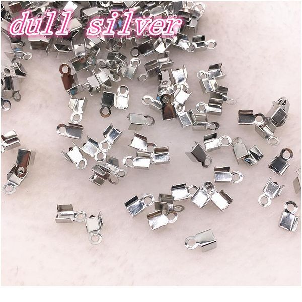 200pcs/lot 4x8mm crimp beads cove clasps cord end caps string ribbon leather clip foldover for necklace co jllnuo
200pcs/lot 4x8mm crimp beads cove clasps cord end caps string ribbon leather clip foldover for necklace co jllnuo