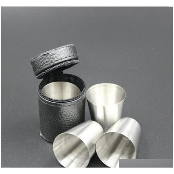 4pcs/set mini 30ml portable stainless steel wine cups drinking liquor alcohol whisky vodka bottle mug travel barware a jllcut bdebag
4pcs/set mini 30ml portable stainless steel wine cups drinking liquor alcohol whisky vodka bottle mug travel barware a jllcut bdebag