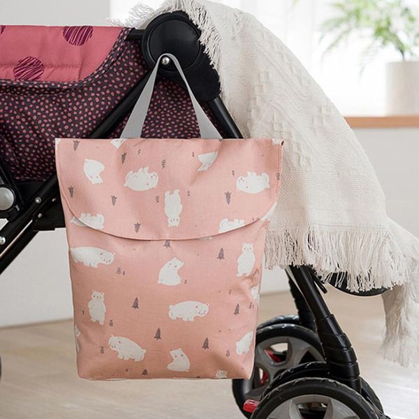 2020 Large Baby Diaper Bag Large Capacity Cotton Mother Nursing Handbag Diaper Organizer Portable Backpack Useful