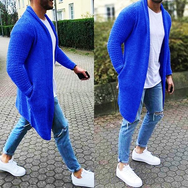 men's wool cardigan spring autumn warm thick solid spacious pocket fashion long sweaters knitted cotton casual male jackets 201105, White;black
men's wool cardigan spring autumn warm thick solid spacious pocket fashion long sweaters knitted cotton casual male jackets 201105, White;black