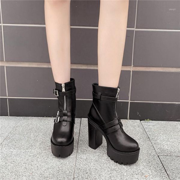boots ymechic 2021 autumn punk gothic womens shoes buckle strap square high heel platform front zipper black goth ankle bootie1
boots ymechic 2021 autumn punk gothic womens shoes buckle strap square high heel platform front zipper black goth ankle bootie1
