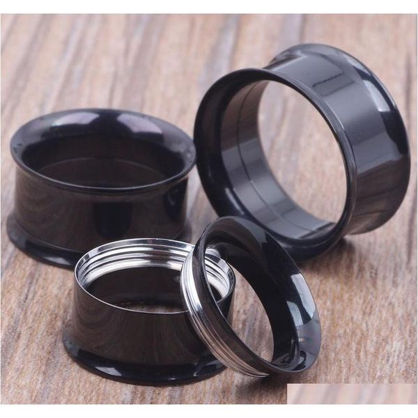 mix 5-20mm 36pcs stainless steel black internally threaded double flare flesh tunnel ear plug pierc jllvya home003, Silver
mix 5-20mm 36pcs stainless steel black internally threaded double flare flesh tunnel ear plug pierc jllvya home003, Silver