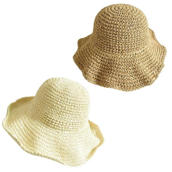 women summer hats sun beach panama straw hat wide wave brim folded outdoor leisure holiday raffia cap visors hat, Blue;gray
women summer hats sun beach panama straw hat wide wave brim folded outdoor leisure holiday raffia cap visors hat, Blue;gray