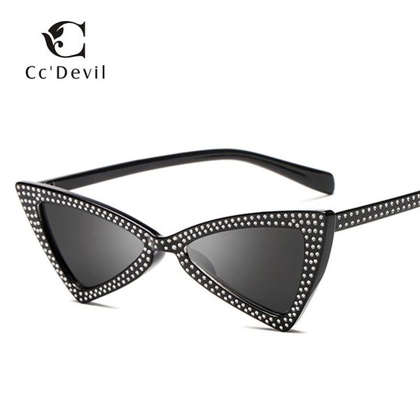 sunglasses retro vintage triangle for women brand designer imitation diamond sun glasses cat eye ladies small frame sunglass, White;black
sunglasses retro vintage triangle for women brand designer imitation diamond sun glasses cat eye ladies small frame sunglass, White;black