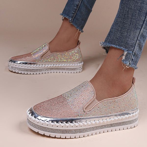 luxury women loafers dress shoes low platforms sneakers famous rhinestone silver pink crystal designer outdoor run walk slip-on casual trai, Black
luxury women loafers dress shoes low platforms sneakers famous rhinestone silver pink crystal designer outdoor run walk slip-on casual trai, Black