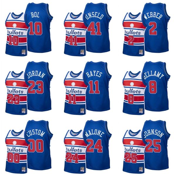 washington bullets men michael jor dan jeff malone walt bellamy ben wallace hardwood classics custom blue jersey, Black
washington bullets men michael jor dan jeff malone walt bellamy ben wallace hardwood classics custom blue jersey, Black