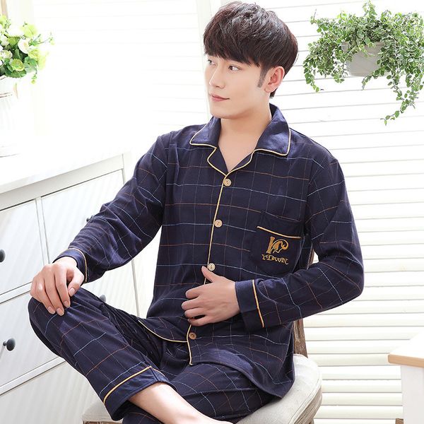 men pajamas set autumn winter 100% cotton cartoon men's pyjamas cartoon male sleepwear pyjamas nightsuits pijama xxxl homewear lj201113, Black;brown
men pajamas set autumn winter 100% cotton cartoon men's pyjamas cartoon male sleepwear pyjamas nightsuits pijama xxxl homewear lj201113, Black;brown