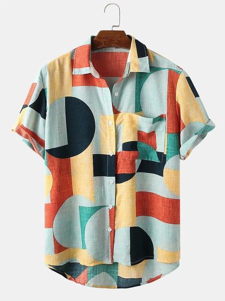men's casual shirts lapel hawaiian striped printed short sleeve shirt summer fashion 2022, White;black
men's casual shirts lapel hawaiian striped printed short sleeve shirt summer fashion 2022, White;black