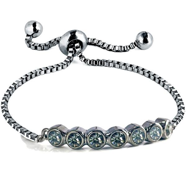 dropshipping adjustable tennis bracelet dainty black crystal cubic zirconia charm bracelet for women party statement jewelry
dropshipping adjustable tennis bracelet dainty black crystal cubic zirconia charm bracelet for women party statement jewelry