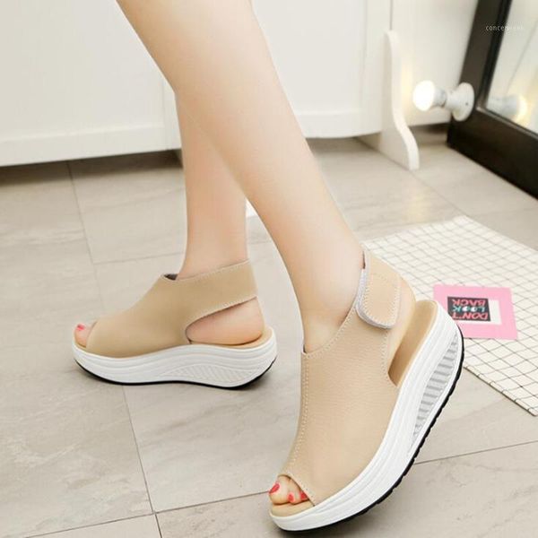 dress shoes mhyons fashion summer sandals women shake thick wedges slope platform head leather shoes1, Black
dress shoes mhyons fashion summer sandals women shake thick wedges slope platform head leather shoes1, Black