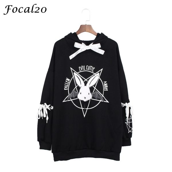focal20 harajuku pentagram print lace up women fleeces hoodies gothic punk oversize velvet hooded sweatshirt pullover streetwear 201102, Black
focal20 harajuku pentagram print lace up women fleeces hoodies gothic punk oversize velvet hooded sweatshirt pullover streetwear 201102, Black