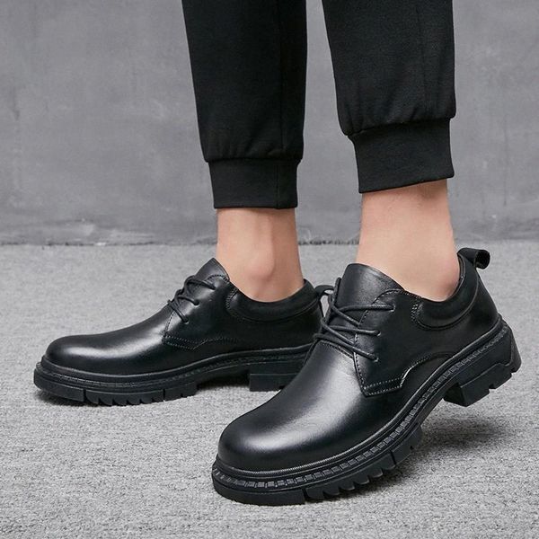 men's casual shoes genuine leather men bluchers work shoes thick heel small leather shoe oxfords for men zyabds big size 48 #sx1o
men's casual shoes genuine leather men bluchers work shoes thick heel small leather shoe oxfords for men zyabds big size 48 #sx1o