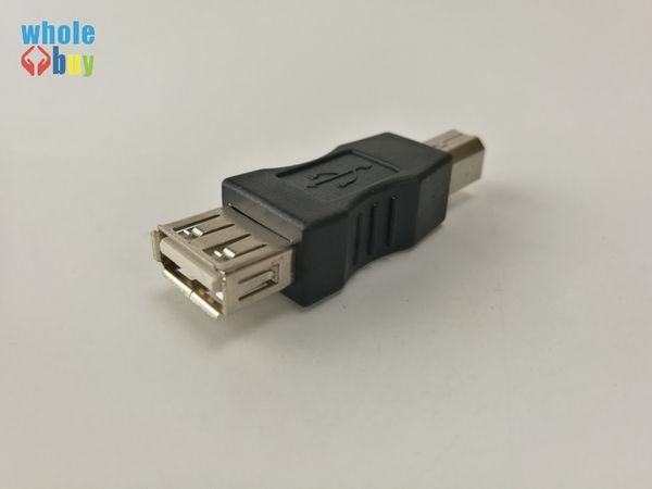 300pcs/lot usb printer adapter usb2.0 type a female usb to type b male adapter converter black for printer computer scanner
300pcs/lot usb printer adapter usb2.0 type a female usb to type b male adapter converter black for printer computer scanner