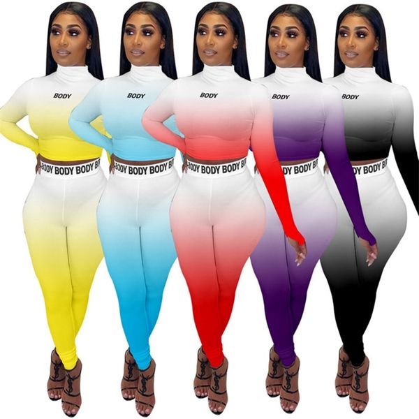 body women's letters printed tracksuit long sleeve tees + leggings pants two piece clothes suit casual sportswear s-xxl gg20102, White
body women's letters printed tracksuit long sleeve tees + leggings pants two piece clothes suit casual sportswear s-xxl gg20102, White