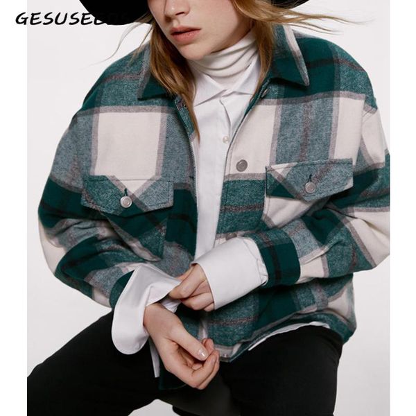 winter coats and jackets women green plaid jackets loose plus size korean ladies oversized jacket coats female autumn, Black;brown
winter coats and jackets women green plaid jackets loose plus size korean ladies oversized jacket coats female autumn, Black;brown