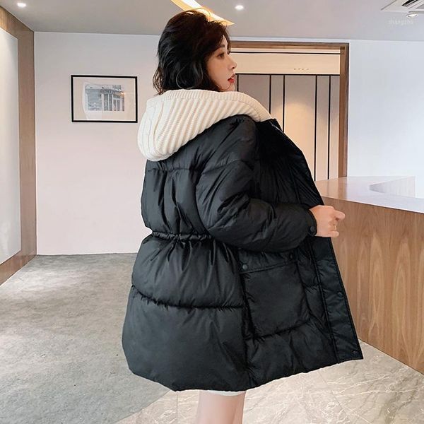 women winter jacket casual hooded thick solid hooded cotton jacket korean version loose winter new style thickened clothing1, Black
women winter jacket casual hooded thick solid hooded cotton jacket korean version loose winter new style thickened clothing1, Black