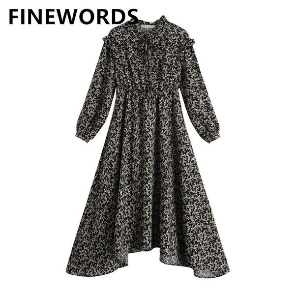 casual dresses fiords korean black floral printed long dress autumn party chiffon harajuku vintage elegant maxi loose robe femme, Black;gray
casual dresses fiords korean black floral printed long dress autumn party chiffon harajuku vintage elegant maxi loose robe femme, Black;gray