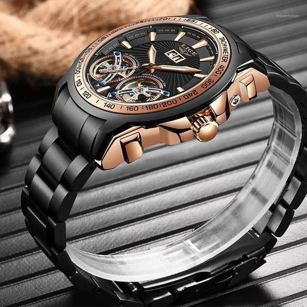 lige 2020 men's watch business automatic clock tourbillon waterproof sports mechanical watch relogio masculino1, Slivery;brown
lige 2020 men's watch business automatic clock tourbillon waterproof sports mechanical watch relogio masculino1, Slivery;brown
