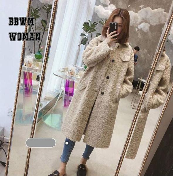 2020 single breasted women coat long style lapel imitation lambswool winter warm female outwear, Black;brown
2020 single breasted women coat long style lapel imitation lambswool winter warm female outwear, Black;brown