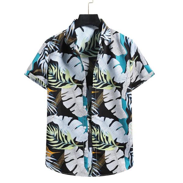 feitong summer shjrt men hawaiian printed shirts cardigan short sleeve beach flower hawaiian holiday camisa, White;black
feitong summer shjrt men hawaiian printed shirts cardigan short sleeve beach flower hawaiian holiday camisa, White;black
