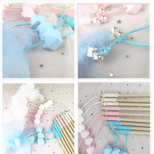 pet cat teaser toys feather wand cat catcher teaser stick cat interactive toys with mini bell for cats kitten pet qyllll
pet cat teaser toys feather wand cat catcher teaser stick cat interactive toys with mini bell for cats kitten pet qyllll