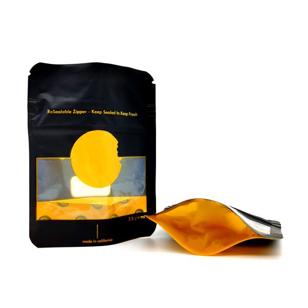 empty 3.5g black original cookie childproof mylar bags runtz smell proof zipper packaging bag stand up pouch with clear window
empty 3.5g black original cookie childproof mylar bags runtz smell proof zipper packaging bag stand up pouch with clear window