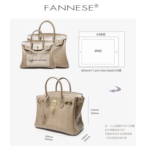 2020 autumn and winter new crocodile pattern birkin bag cowhide leather graceful elegant womens leather bags handbag
2020 autumn and winter new crocodile pattern birkin bag cowhide leather graceful elegant womens leather bags handbag