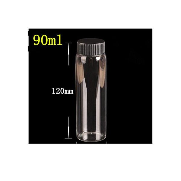 37*120*24mm 90ml glass bottles with plastic screw cap transparent empty glass gift bottles jars black lid 12pcs bbyfpl
37*120*24mm 90ml glass bottles with plastic screw cap transparent empty glass gift bottles jars black lid 12pcs bbyfpl