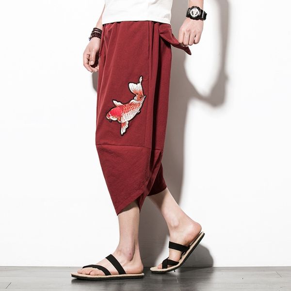 mpudi chinese style summer men's wide leg lantern beach beach loose large size pants capri thailand men's lantern pants 1e2rt, Blue
mpudi chinese style summer men's wide leg lantern beach beach loose large size pants capri thailand men's lantern pants 1e2rt, Blue