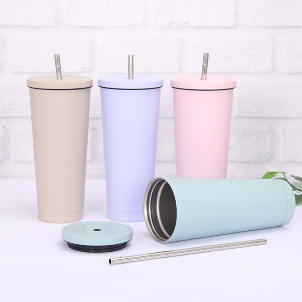 750ml large capacity straw cup 304 stainless steel coffee cup insulated cup water bottle wine tumblers mugs with lid and straw
750ml large capacity straw cup 304 stainless steel coffee cup insulated cup water bottle wine tumblers mugs with lid and straw