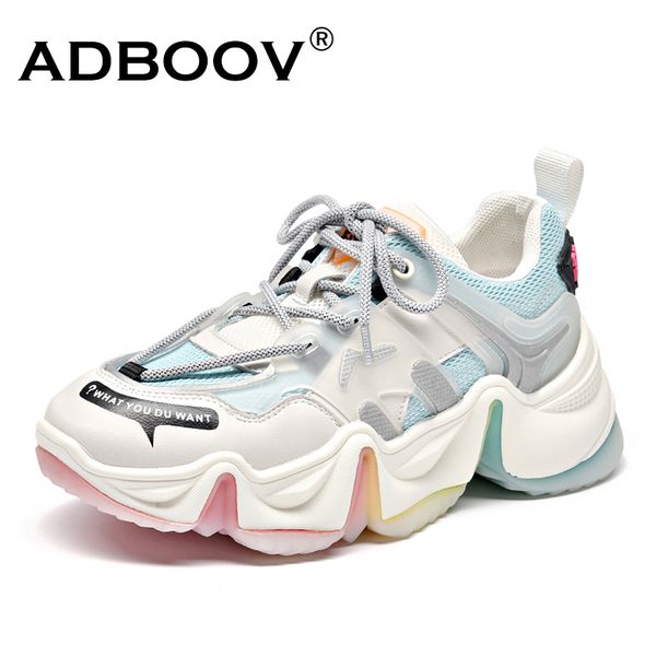 adboov 2020 new rainbow sole platform sneakers women fashion chunky shoes woman height increasing 6 cm street shoes 1020, Black;white
adboov 2020 new rainbow sole platform sneakers women fashion chunky shoes woman height increasing 6 cm street shoes 1020, Black;white