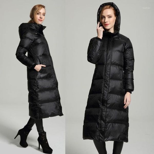 white duck down jacket women thick long winter coat women hooded korean female puffer jacket doudoune femme down coat woman 20191, Black
white duck down jacket women thick long winter coat women hooded korean female puffer jacket doudoune femme down coat woman 20191, Black