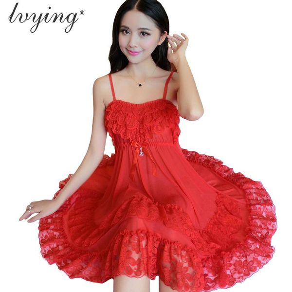 women's sleepwear lace women pyjama nightgown night dress female lingerie nightshirt nightie nightwear pyjamas home clothes, Black;red
women's sleepwear lace women pyjama nightgown night dress female lingerie nightshirt nightie nightwear pyjamas home clothes, Black;red