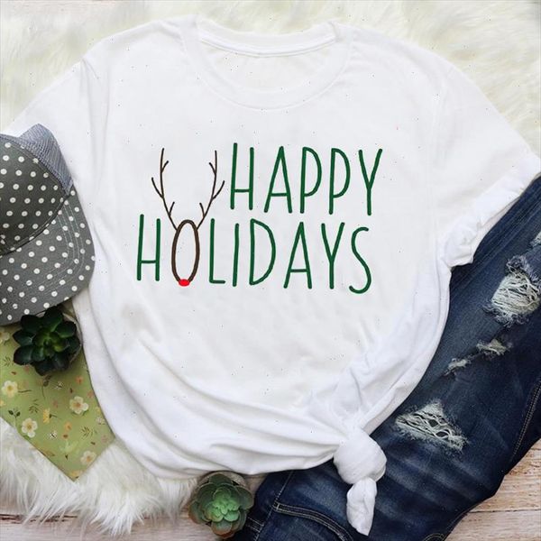 women clothing letter happy kawaii cartoon holiday merry christmas print lady female graphic tees clothes t shirt t shirt, White
women clothing letter happy kawaii cartoon holiday merry christmas print lady female graphic tees clothes t shirt t shirt, White