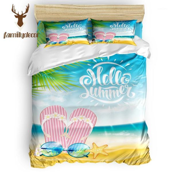 bedding sets family decor beach theme hello summer 4 pcs comforter cover set 3 piece california king the lovers' day memorial1
bedding sets family decor beach theme hello summer 4 pcs comforter cover set 3 piece california king the lovers' day memorial1