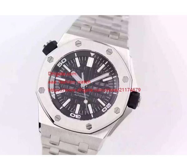black bezel 42mm automatic mechanical stainless steel with original clasp gents mens men's watch watches, Slivery;brown
black bezel 42mm automatic mechanical stainless steel with original clasp gents mens men's watch watches, Slivery;brown