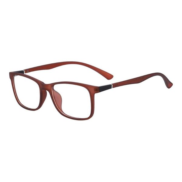 fashion tr90 men and women square full rim prescription eyewear frames for optical lenses myopia reading varifocal, Black